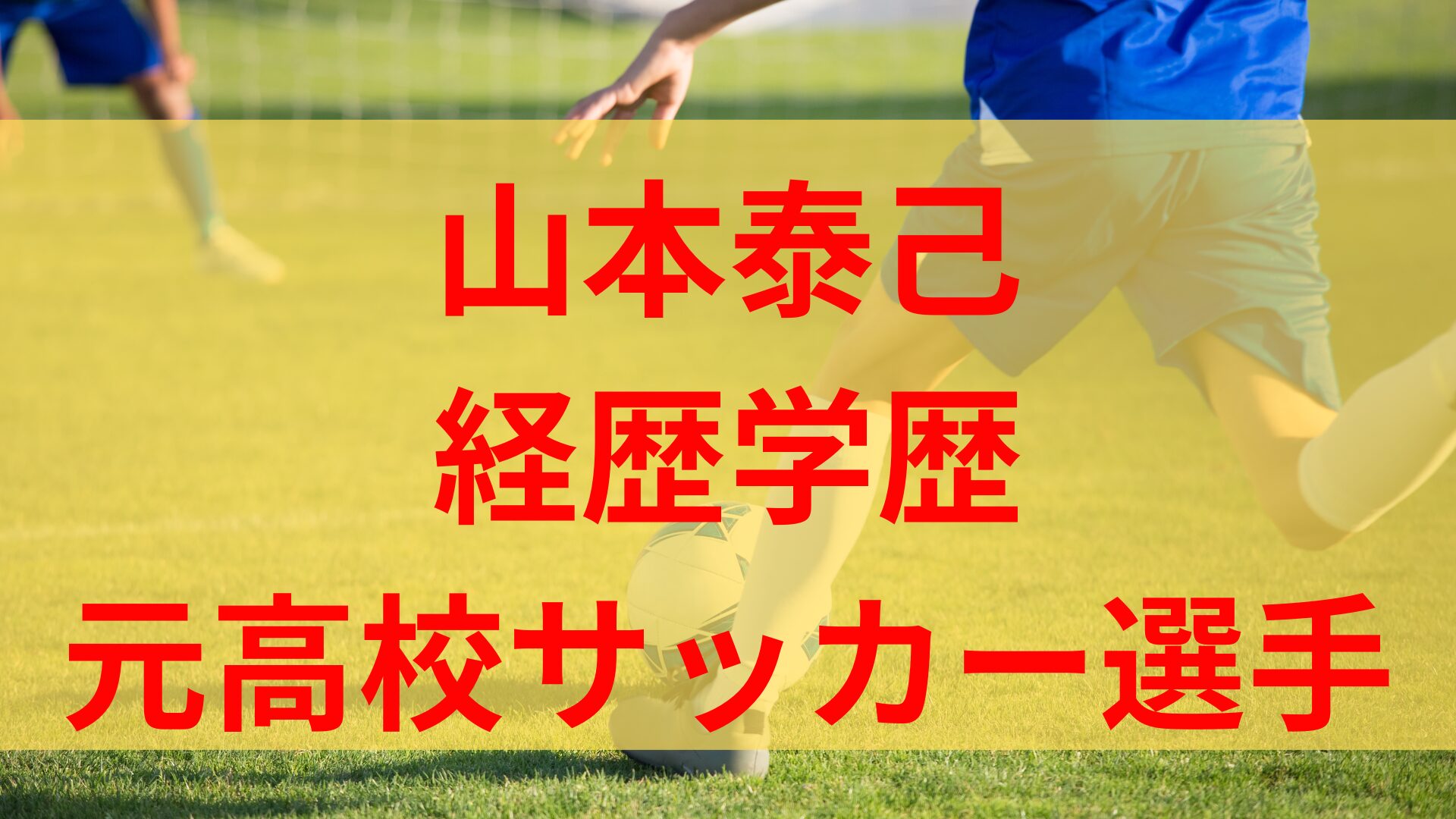 山本泰己　経歴　学歴　プロフィール　玉野南高校　FCヴィパルテ　佐野海舟　幼馴染　逮捕