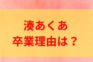 湊あくあ　卒業　理由　大きな力　bilibili　中国　桐生ココ　うつ病